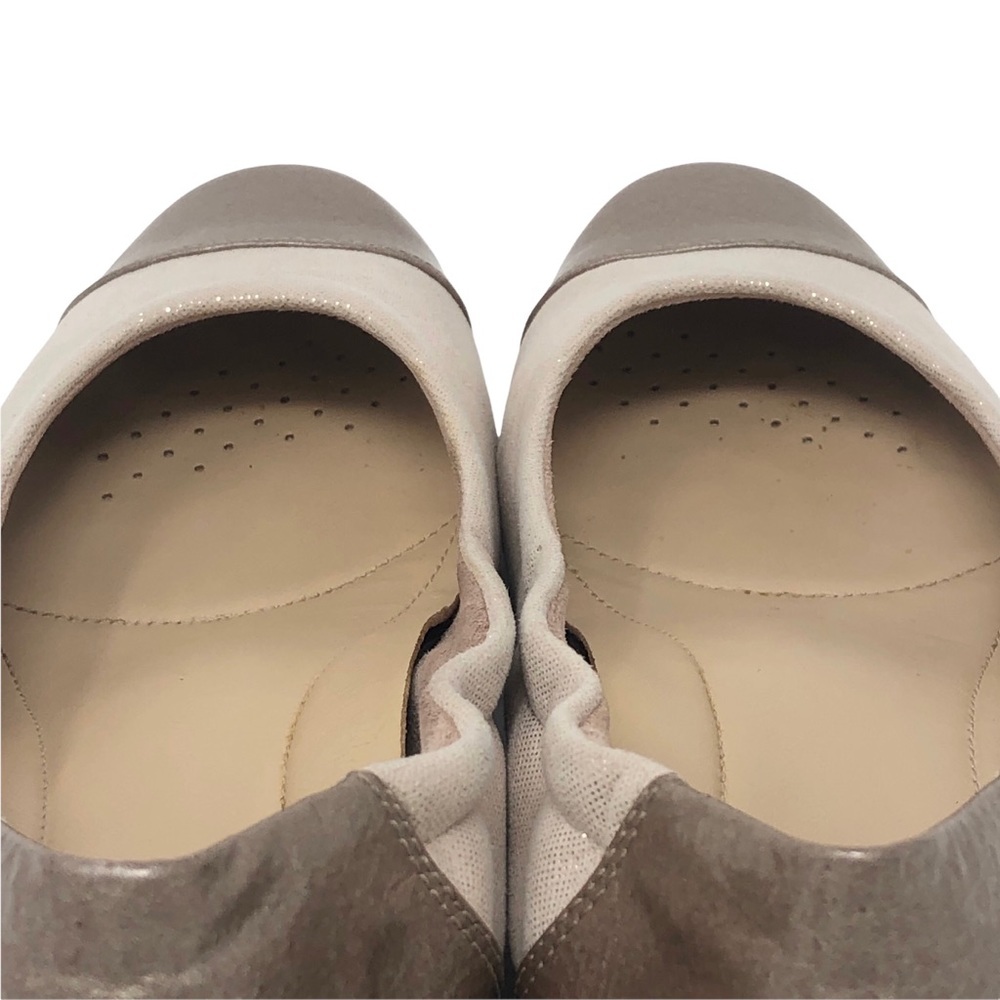 Akaishi Tsuki Cap Toe Flats in Pearl Pink - Picture 7 of 10